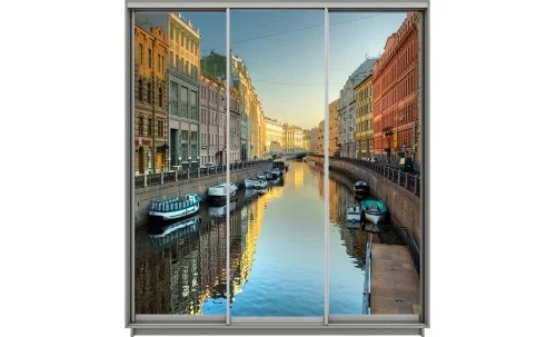 Dulap Print 3 Usi 2501, L190 x H220 x A60