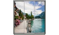 Dulap Print 3 Usi 2505, L190 x H220 x A60