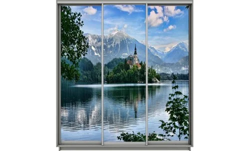 Dulap Print 3 Usi 2513, L190 x H220 x A60