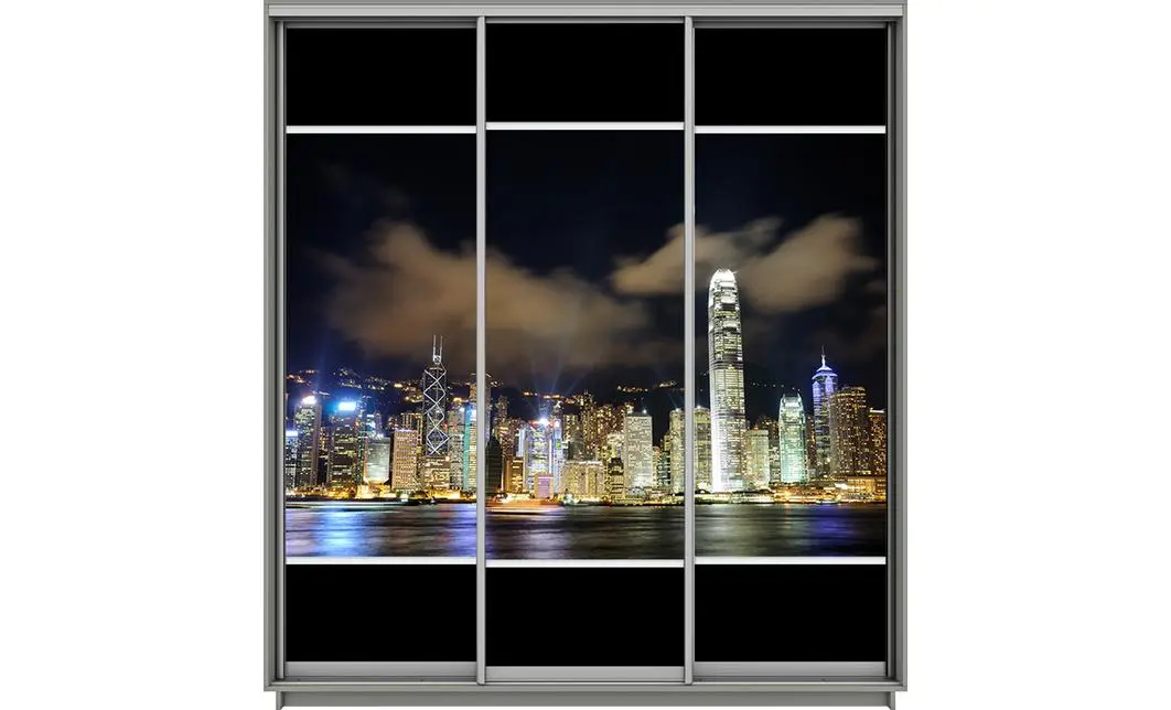 Dulap Print 3 Usi 891, L190 x H220 x A60