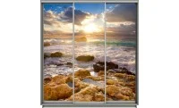 Dulap Print 3 Usi 2439, L190 x H220 x A60