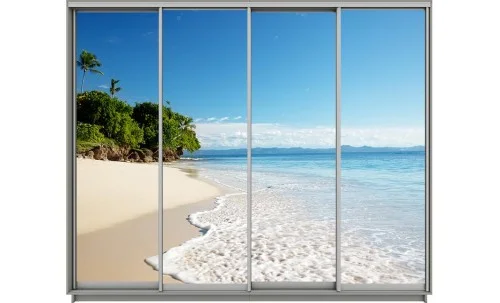 Dulap Print 4 Usi 2383, L280 x H240 x A60