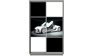 Dulap Print 2 Usi 54, L160 x H220 x A60