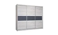 Dulap Turyn Craft / Grafit DAB 250 cu Uși Glisante
