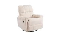 Fotoliu Rotativ cu Recliner KJL6409 Bej 1