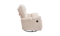 Fotoliu Rotativ cu Recliner KJL6409 Bej 2