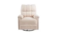 Fotoliu Rotativ cu Recliner KJL6409 Bej 4