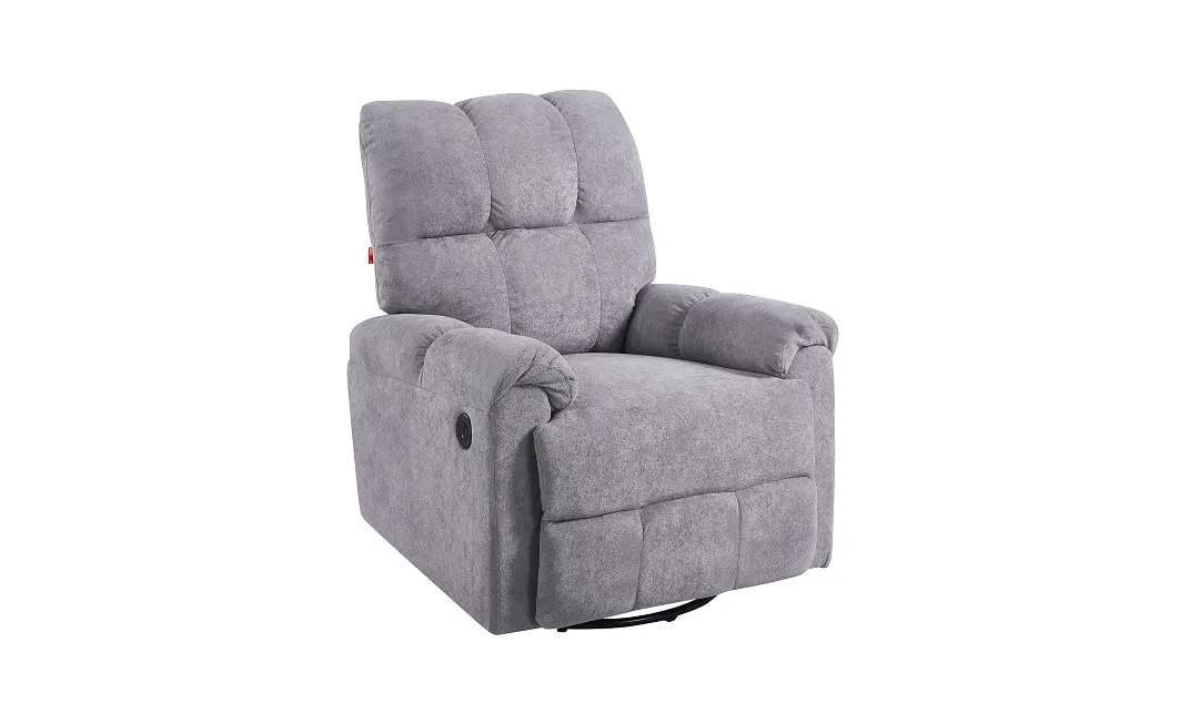 Fotoliu Rotativ cu Recliner KJL6409 Gri 1