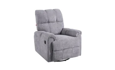 Fotoliu Rotativ cu Recliner KJL6409 Gri