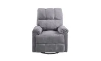Fotoliu Rotativ cu Recliner KJL6409 Gri 4