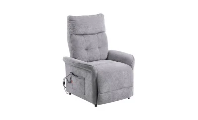 Fotoliu cu Recliner Electric și Port Încărcare USB-C KJL6410 Gri