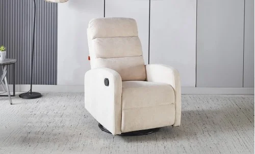 Fotoliu Rotativ cu Recliner KJS5014 Bej