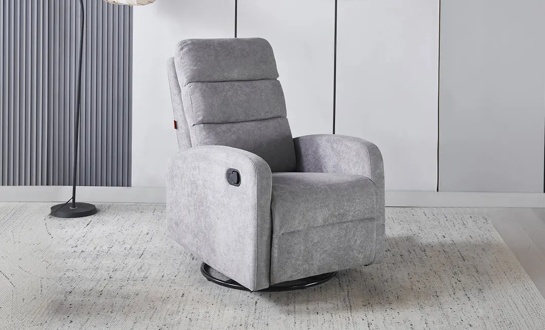 Fotoliu Rotativ cu Recliner KJS5014 Gri