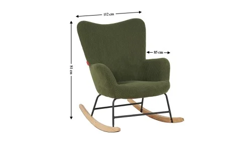 Fotoliu Balansoar LCM0108AR Verde