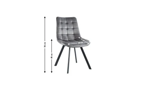 Scaun Living J265 Gri