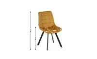 Scaun Living J265 Muștar 5