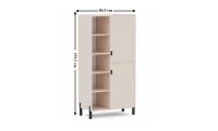 Dulap Regal Living Cremona 2D-4P PRAWY