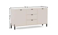 Comoda Living Cremona 2D-3S 1