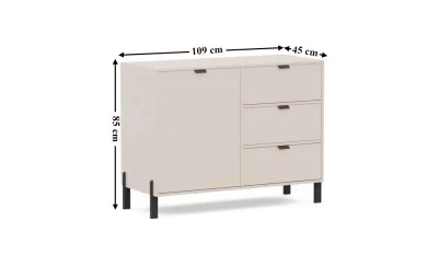 Comoda Living Cremona 1D-3S