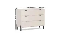 Comoda Living Cremona 3S