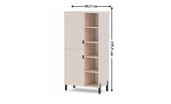 Dulap Regal Living Cremona 2D-4L LEWY