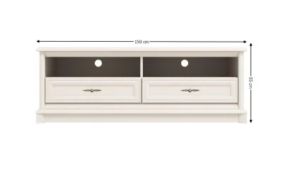 Comodă TV Sonata Cashmere RTV 150 cu 2 Sertare