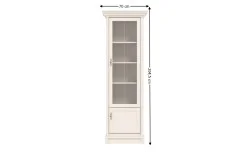 Vitrina Living Sonata Cashmir 1DP