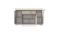 Comodă Kora KK4 Cashmere 4D1DR 3