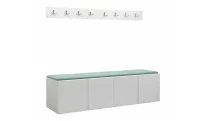Cuier Hol Luca 14, Alb/Verde menta - Manila 11 1