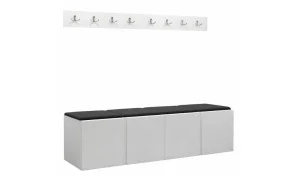Cuier Hol Luca 14, Alb/Negru - Manila 18