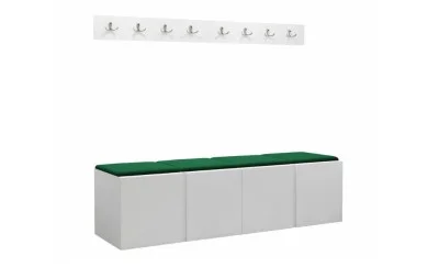 Cuier Hol Luca 14, Alb/Verde - Manila 35