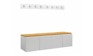 Cuier Hol Luca 14, Alb/Galben - Manila 32
