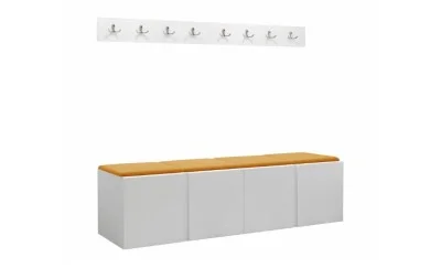 Cuier Hol Luca 14, Alb/Galben - Manila 32