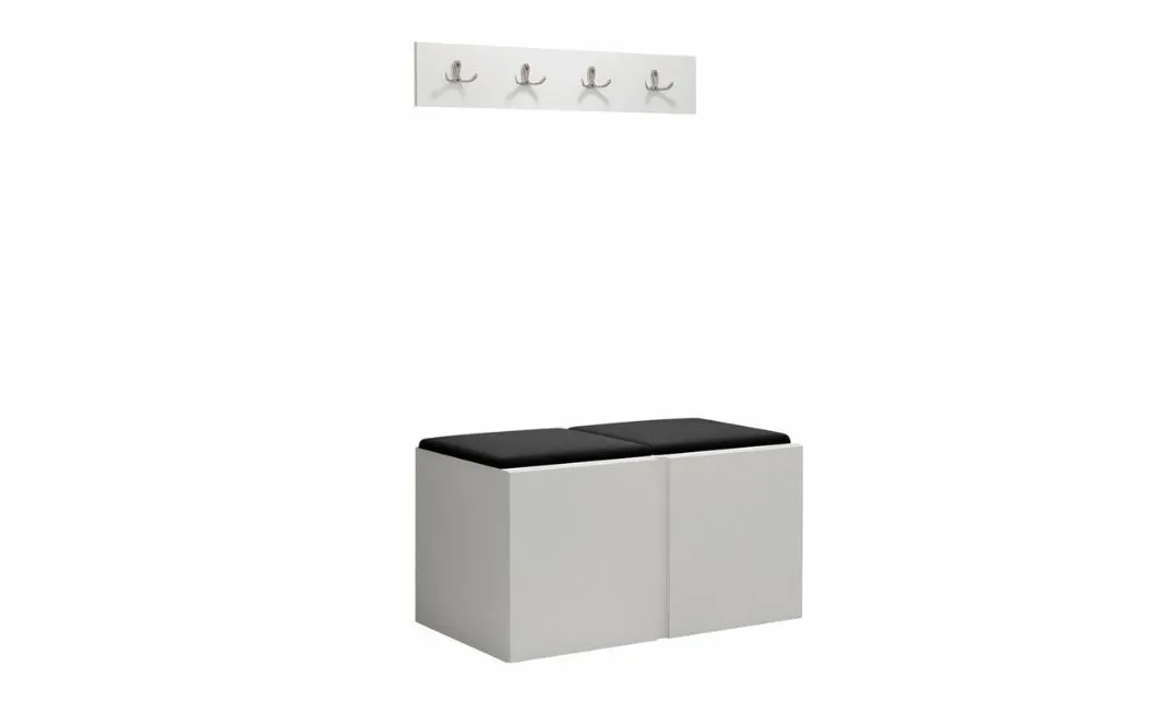 Cuier Hol Luca 15, Alb/Negru - Manila 18 1
