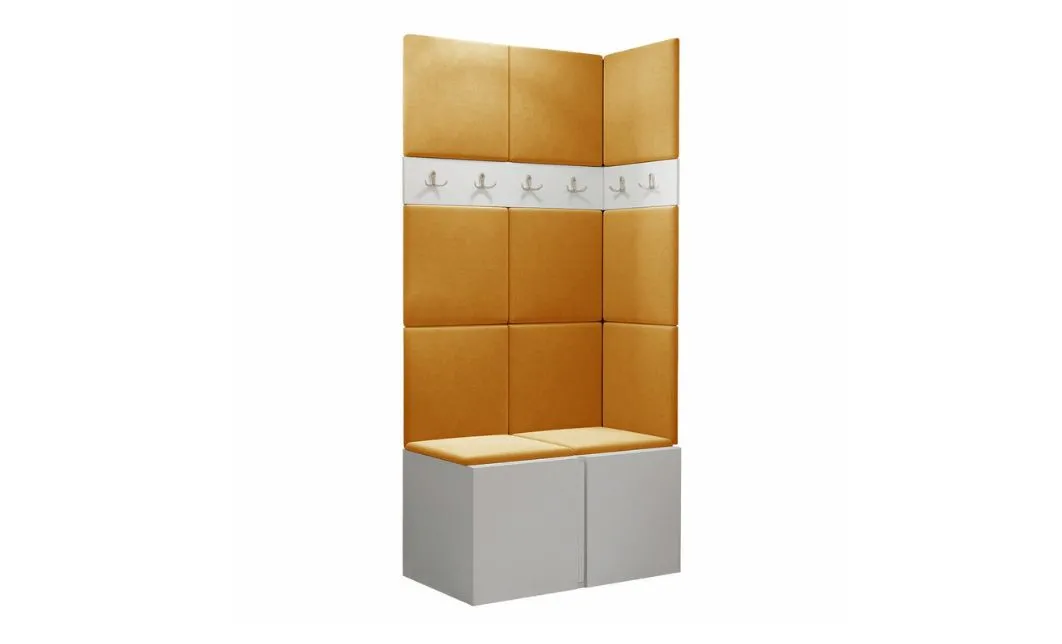 Cuier Hol Luca 9, Alb/Galben - Manila 32 1
