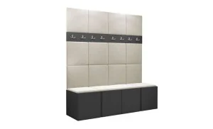 Cuier Hol Luca 13, Grafit/Crem - Manila 02