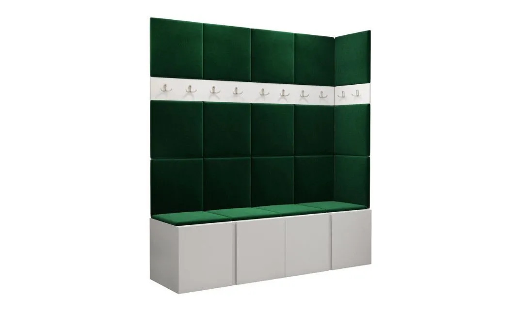 Cuier Hol Luca 12, Alb/Verde - Manila 35 1
