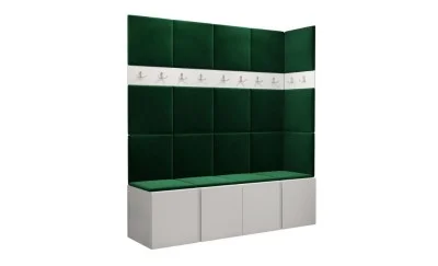 Cuier Hol Luca 12, Alb/Verde - Manila 35