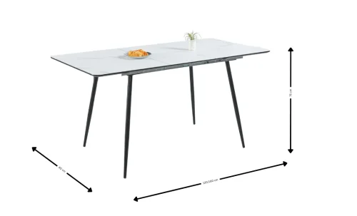 Masa Living Extensibila Alb KJT546 