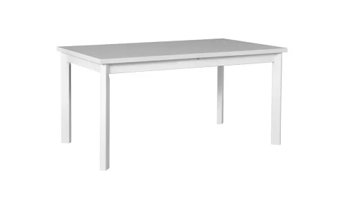 Set Masă Living Modena 1P Bialy + 6 Scaune BOS 14