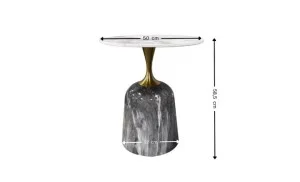 Masuta Cafea KJCT030 Gray Marble