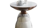 Masuta Cafea KJCT032 White 2