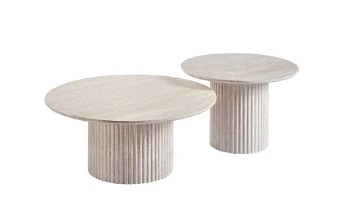 Set Măsuțe Cafea CT3858 Natural Yellow