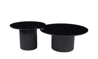 Set Măsuțe Cafea CT3858 Negre 1