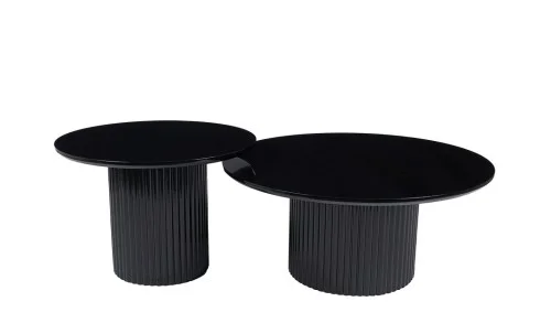 Set Măsuțe Cafea CT3858 Negre