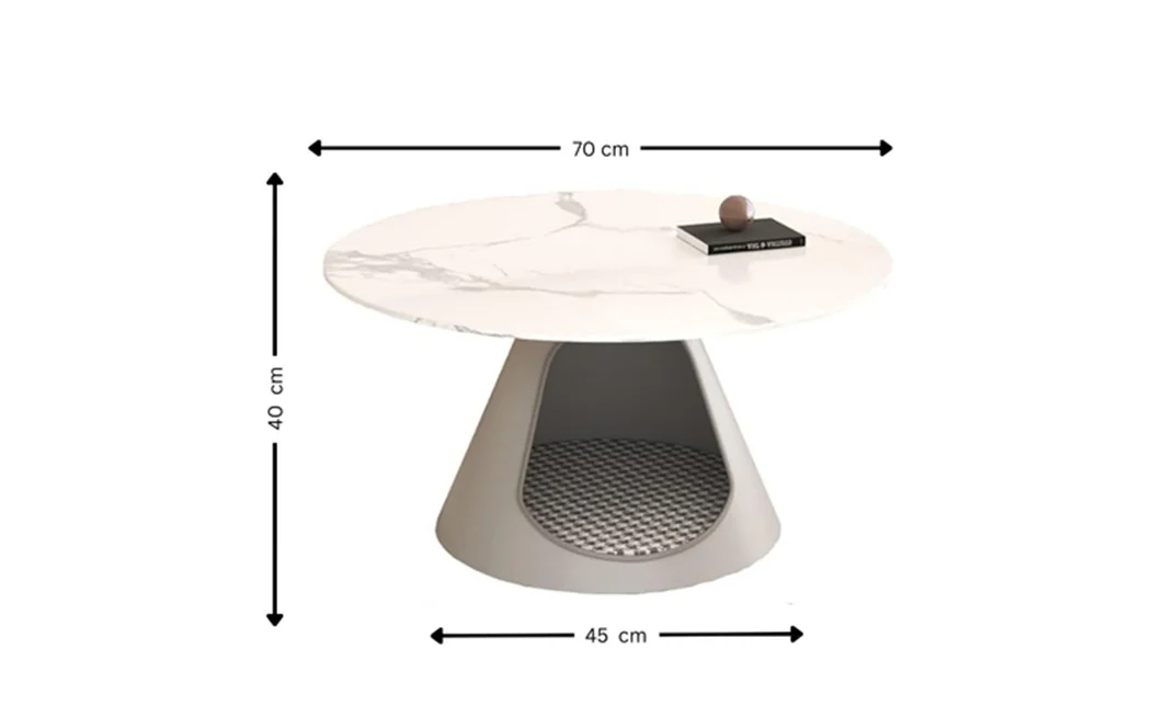 Set Masuțe Cafea KJCT065 White     2