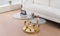 Măsuță Cafea KJCT5342  Gold