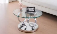 Măsuță Cafea KJCT5340 Silver 2