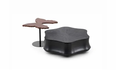 Set Măsuțe cafea CT6562 Nuc/Negru