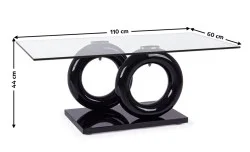 Masuta de cafea KJCT004 Black